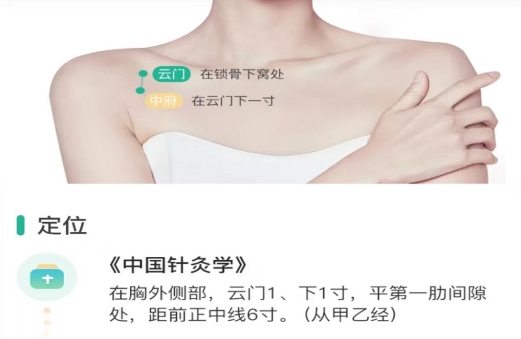 子午经络APP界面展示五
